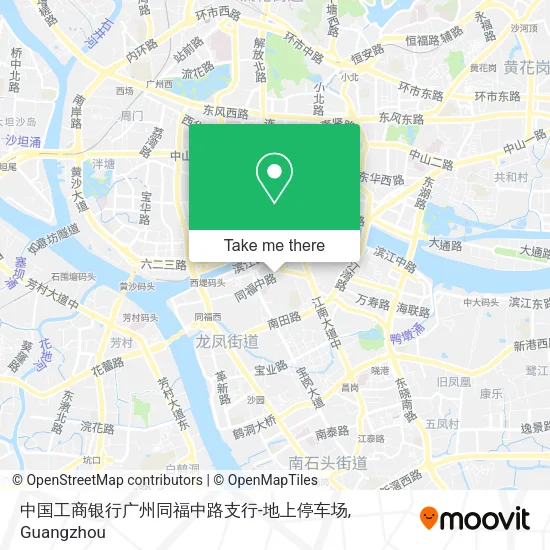 中国工商银行广州同福中路支行-地上停车场 map
