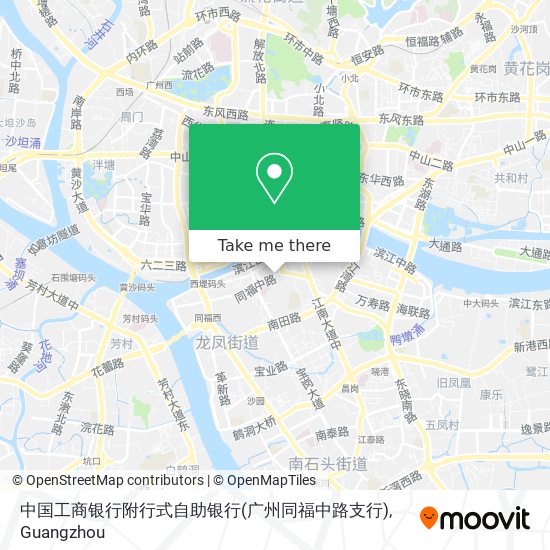 中国工商银行附行式自助银行(广州同福中路支行) map