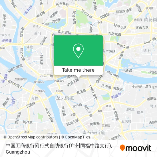 中国工商银行附行式自助银行(广州同福中路支行) map