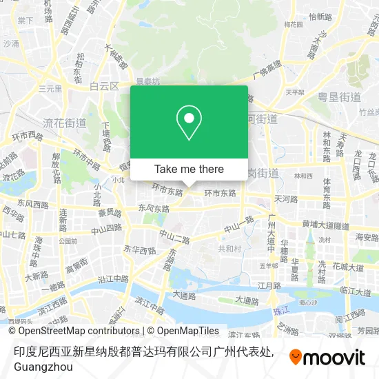 印度尼西亚新星纳殷都普达玛有限公司广州代表处 map