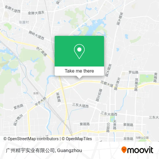 广州精宇实业有限公司 map