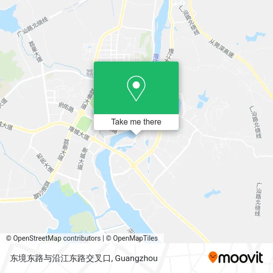 东境东路与沿江东路交叉口 map