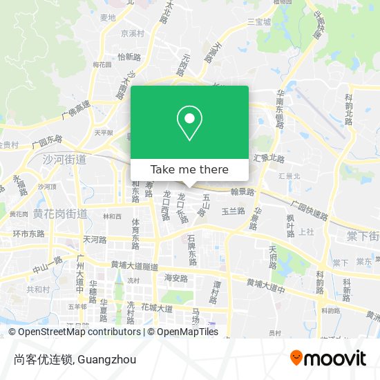 尚客优连锁 map