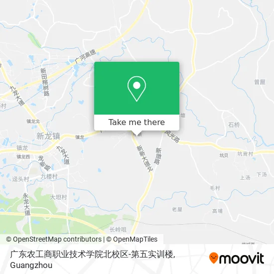 广东农工商职业技术学院北校区-第五实训楼 map