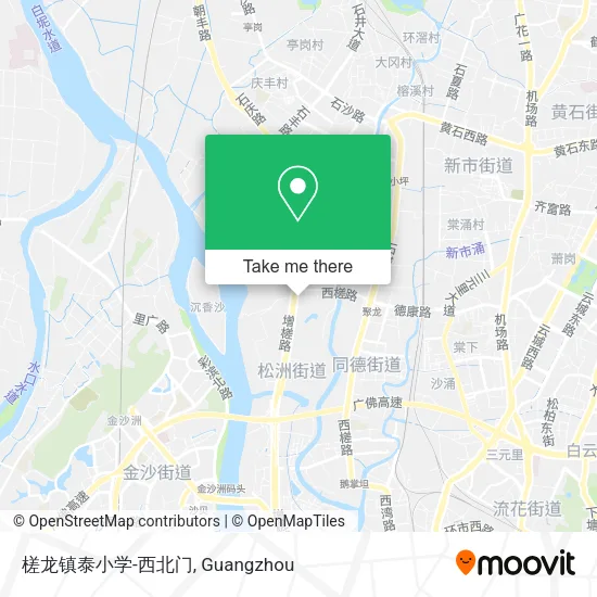 槎龙镇泰小学-西北门 map