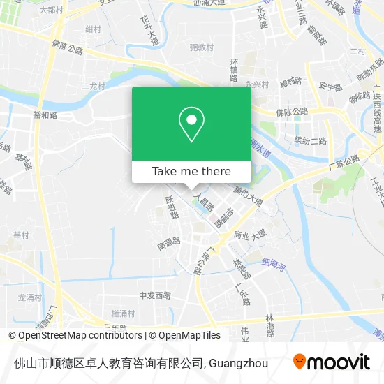 佛山市顺德区卓人教育咨询有限公司 map