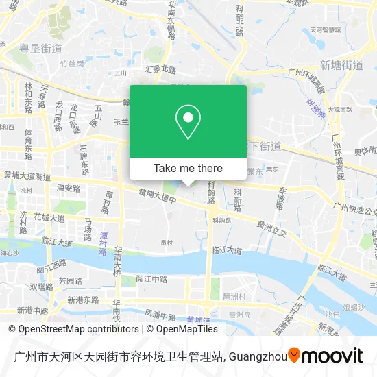 广州市天河区天园街市容环境卫生管理站 map