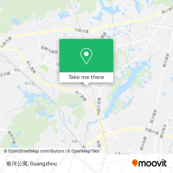 银河公寓 map