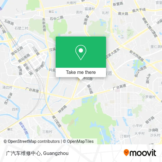 广汽车维修中心 map