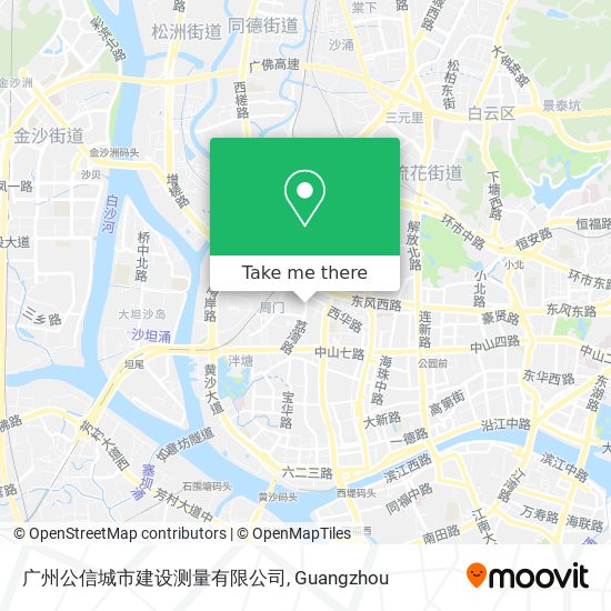 广州公信城市建设测量有限公司 map