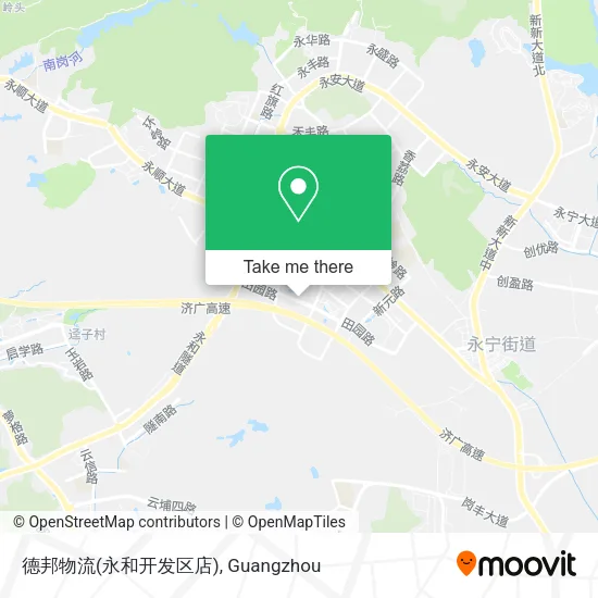德邦物流(永和开发区店) map