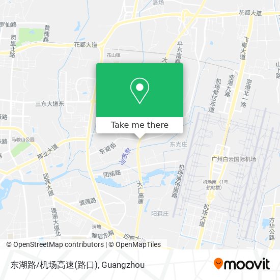 东湖路/机场高速(路口) map