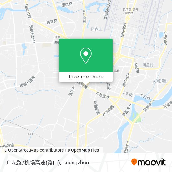 广花路/机场高速(路口) map