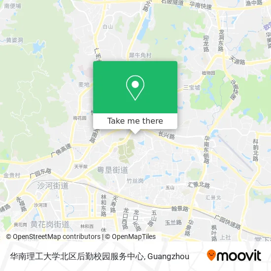华南理工大学北区后勤校园服务中心 map