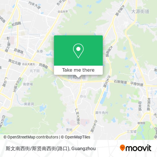 斯文南西街/斯贤南西街(路口) map