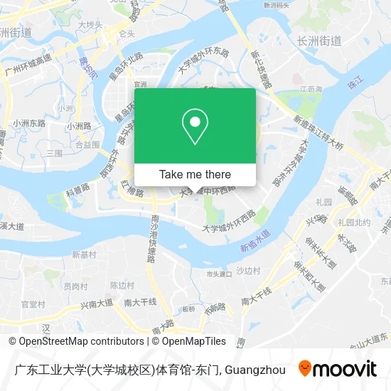 广东工业大学(大学城校区)体育馆-东门 map
