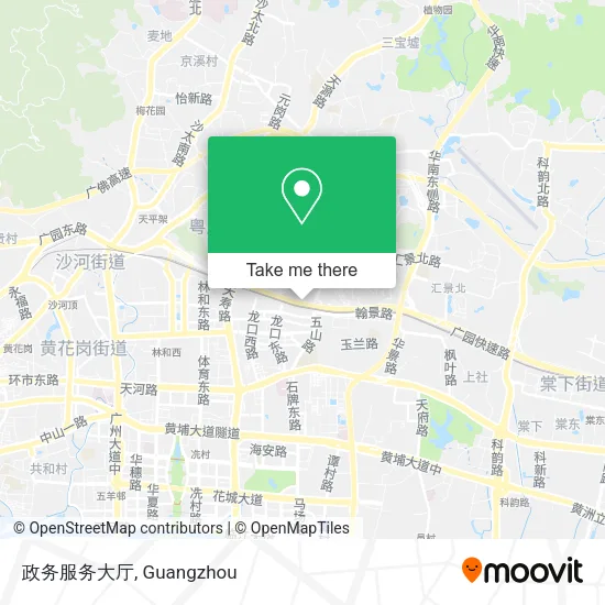 政务服务大厅 map