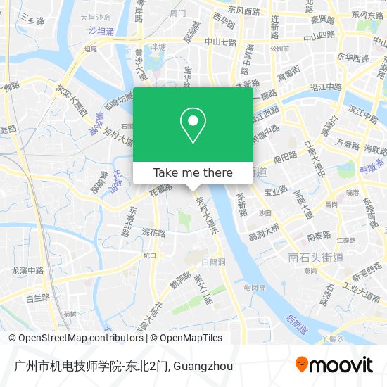 广州市机电技师学院-东北2门 map