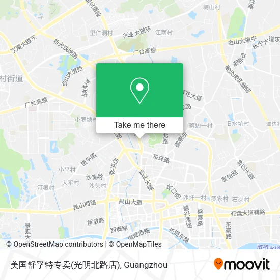美国舒孚特专卖(光明北路店) map