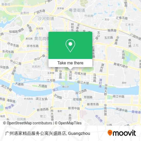 广州遇家精品服务公寓兴盛路店 map