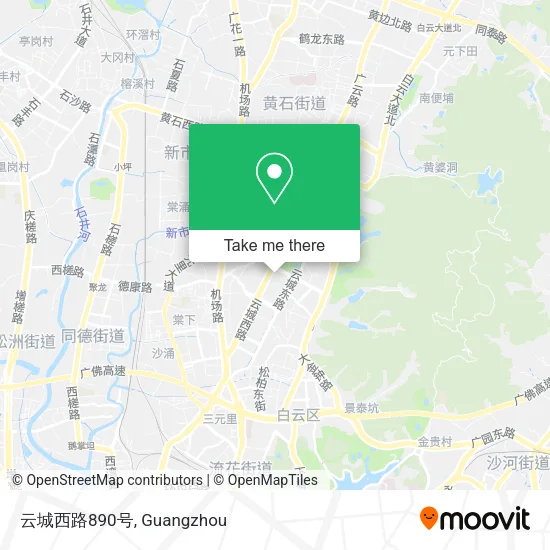 云城西路890号 map