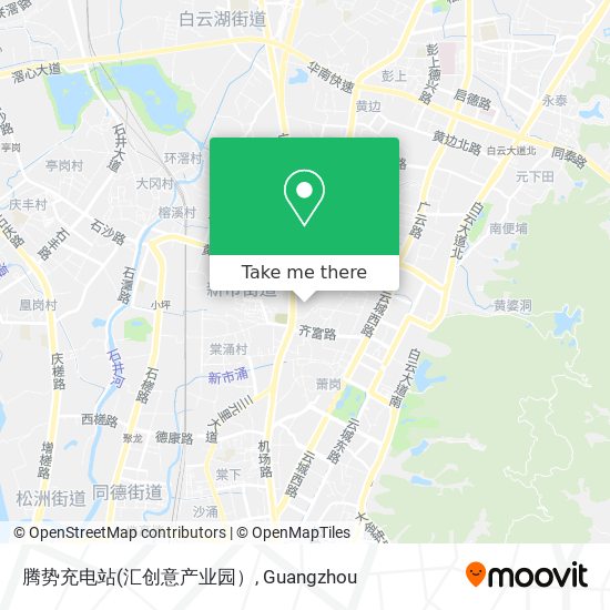 腾势充电站 map
