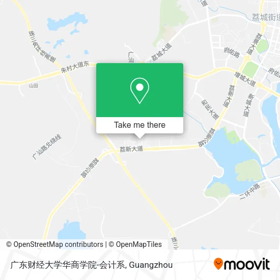 广东财经大学华商学院-会计系 map