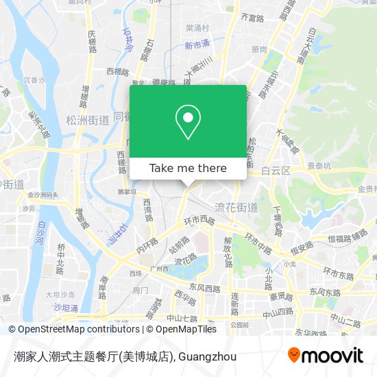 潮家人潮式主题餐厅(美博城店) map