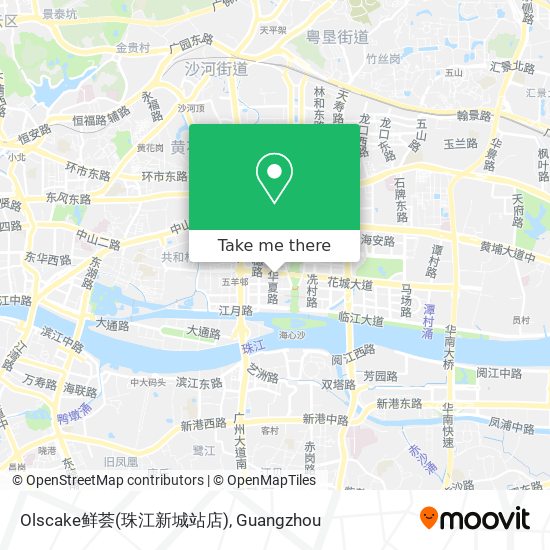 Olscake鲜荟(珠江新城站店) map