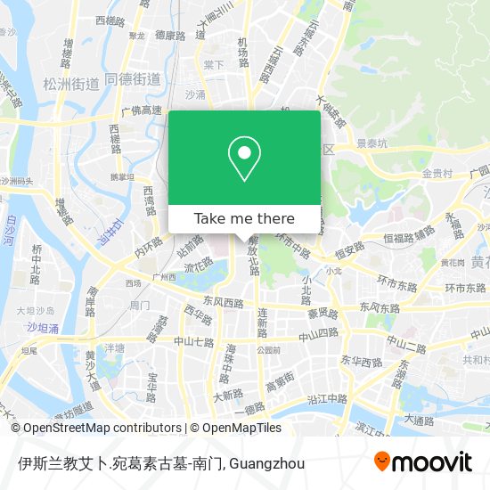 伊斯兰教艾卜.宛葛素古墓-南门 map