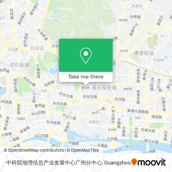 中科院地理信息产业发展中心广州分中心 map