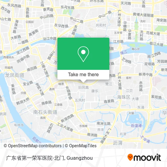 广东省第一荣军医院-北门 map