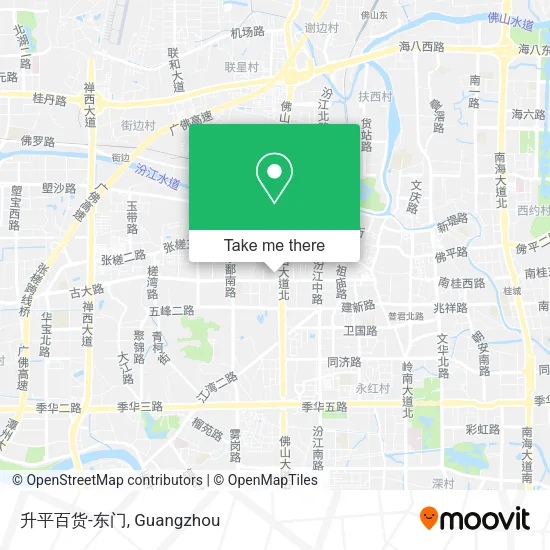 升平百货-东门 map