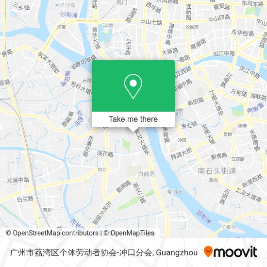 广州市荔湾区个体劳动者协会-冲口分会 map