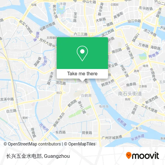 长兴五金水电部 map