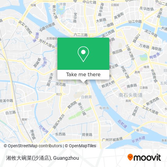 湘攸大碗菜(沙涌店) map