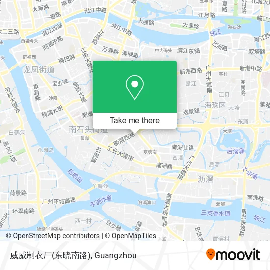 威威制衣厂(东晓南路) map
