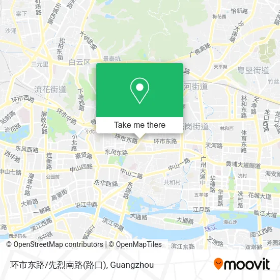 环市东路/先烈南路(路口) map