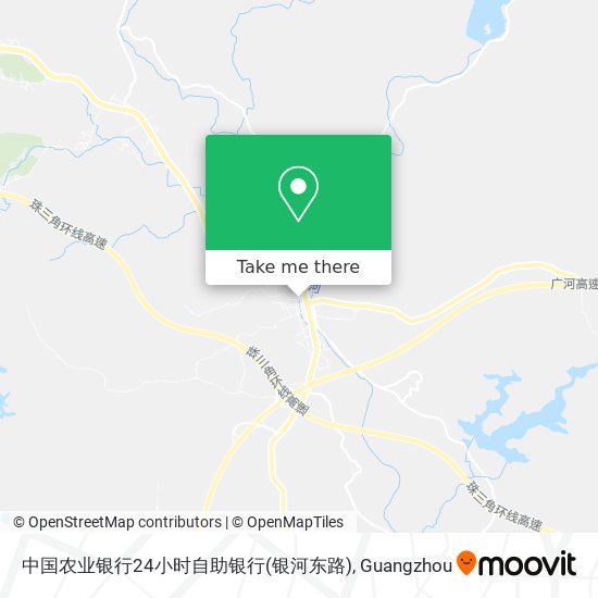 中国农业银行24小时自助银行(银河东路) map