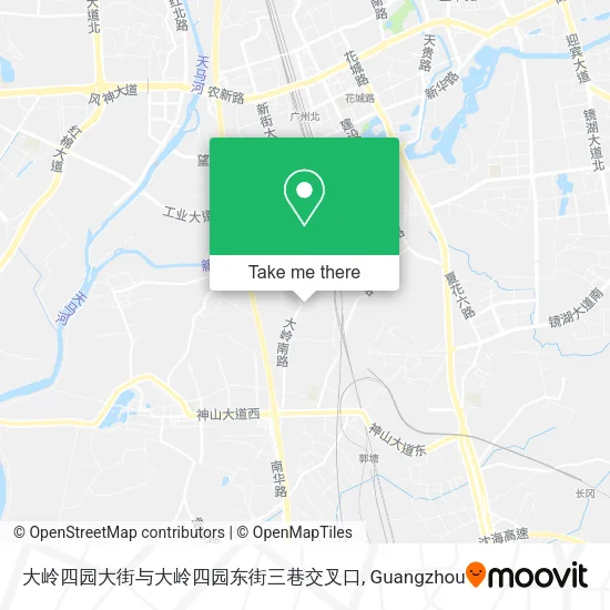 大岭四园大街与大岭四园东街三巷交叉口 map