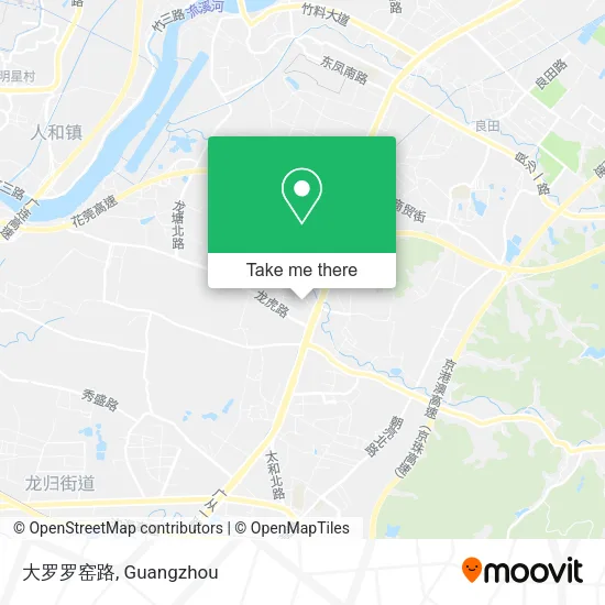 大罗罗窑路 map
