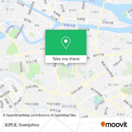 副栉龙 map
