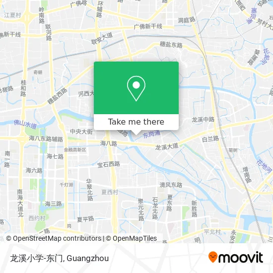 龙溪小学-东门 map