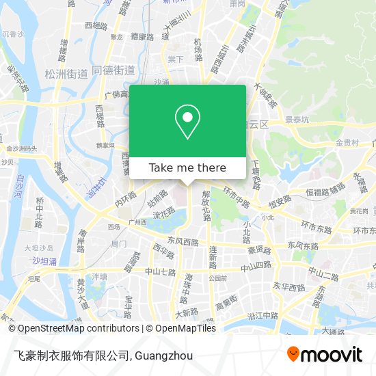 飞豪制衣服饰有限公司 map