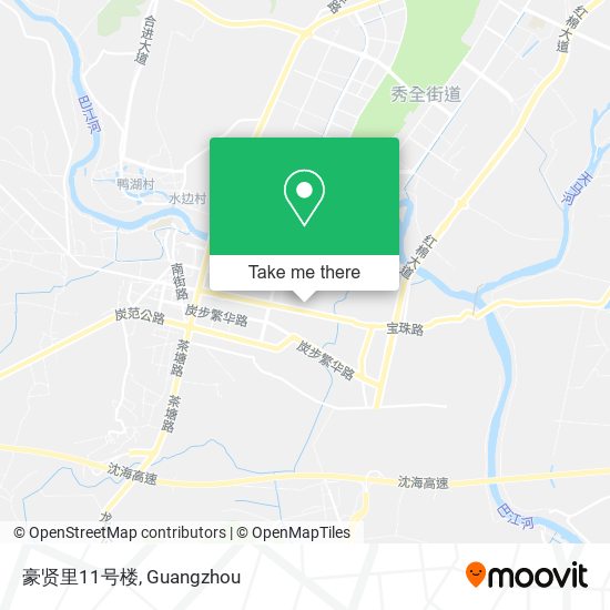 豪贤里11号楼 map
