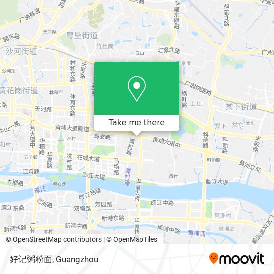 好记粥粉面 map