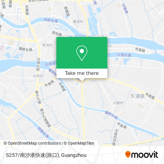 S257/南沙港快速(路口) map