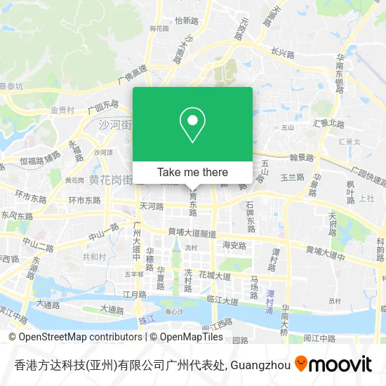 香港方达科技(亚州)有限公司广州代表处 map