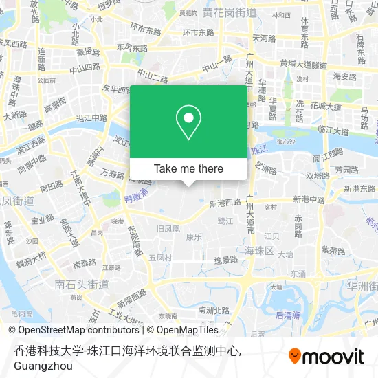 香港科技大学-珠江口海洋环境联合监测中心 map
