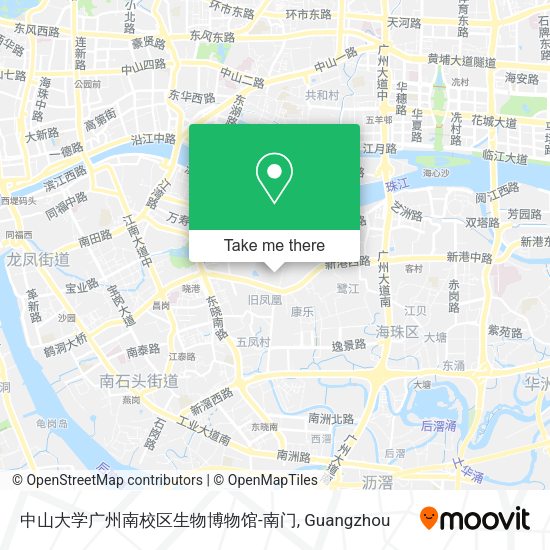 中山大学广州南校区生物博物馆-南门 map
